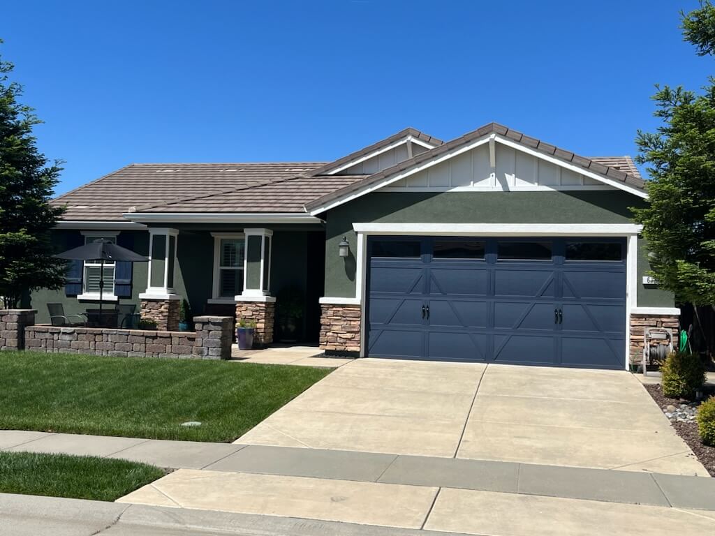 Green Painted House - Diamond Star Painting