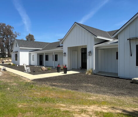 exterior painted house - Full House Angle